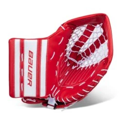 Bauer GSX Intermediate Goalie Catcher S20 -Outlet Hockey Store bauer catchers bauer gsx intermediate goalie catcher red regular 28743621836866
