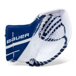Bauer Supreme 3S Intermediate Goalie Catcher -Outlet Hockey Store bauer catchers bauer supreme 3s intermediate goalie catcher white blue regular 28743621541954