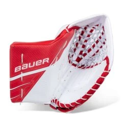 Bauer Supreme UltraSonic Senior Goalie Catcher 27 Bauer Supreme UltraSonic Senior Goalie Catcher -Outlet Hockey Store bauer catchers bauer supreme ultrasonic senior goalie catcher white red regular 30351230140482