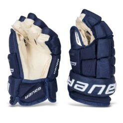 Bauer Pro Series Senior Hockey Gloves -Outlet Hockey Store bauer gloves bauer pro series senior hockey gloves navy 14 28743836958786