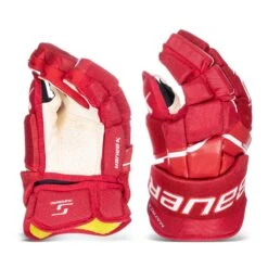 Bauer Supreme Matrix Intermediate Hockey Gloves -Outlet Hockey Store bauer gloves bauer supreme matrix intermediate hockey gloves red 12 30597281448002