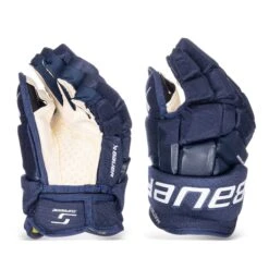 Bauer Supreme Matrix Junior Hockey Gloves -Outlet Hockey Store bauer gloves bauer supreme matrix junior hockey gloves navy 11 30597289541698