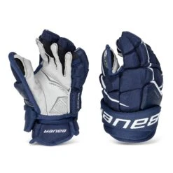 Bauer Supreme UltraSonic Intermediate Hockey Gloves 19 Bauer Supreme UltraSonic Intermediate Hockey Gloves -Outlet Hockey Store bauer gloves bauer supreme ultrasonic intermediate hockey gloves navy 12 28743793573954
