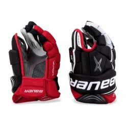 Bauer Vapor X Shift Pro Senior Hockey Gloves (2018) -Outlet Hockey Store bauer gloves bauer vapor x shift pro senior hockey gloves 2018 black red 14 28743844560962