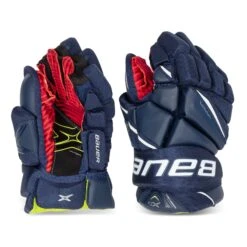 Bauer Vapor X2.9 Junior Hockey Gloves -Outlet Hockey Store bauer gloves bauer vapor x2 9 junior hockey gloves navy 10 28743799078978