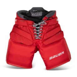 Bauer Elite Senior Goalie Pants S21 25 Bauer Elite Senior Goalie Pants S21 -Outlet Hockey Store bauer goalie pants bauer elite senior goalie pants red s 30201775620162
