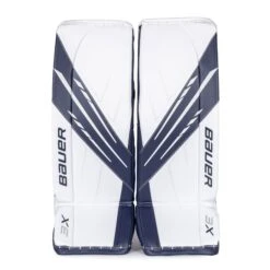 Bauer Vapor 3X Intermediate Goalie Leg Pads -Outlet Hockey Store bauer leg pads bauer vapor 3x intermediate goalie leg pads white navy l 32 28744284471362