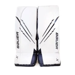 Bauer Vapor 3X Intermediate Goalie Leg Pads -Outlet Hockey Store bauer leg pads bauer vapor 3x intermediate goalie leg pads white white navy l 29973257093186