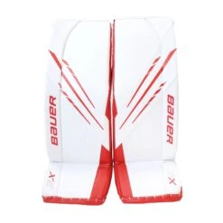 Bauer Vapor 3X Intermediate Goalie Leg Pads -Outlet Hockey Store bauer leg pads bauer vapor 3x intermediate goalie leg pads white white red l 29973257125954