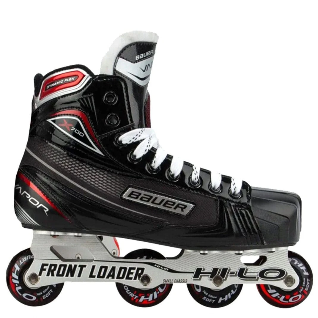 Bauer Vapor X700 Senior Roller Hockey Goalie Skates 3 Bauer Vapor X700 Senior Roller Hockey Goalie Skates