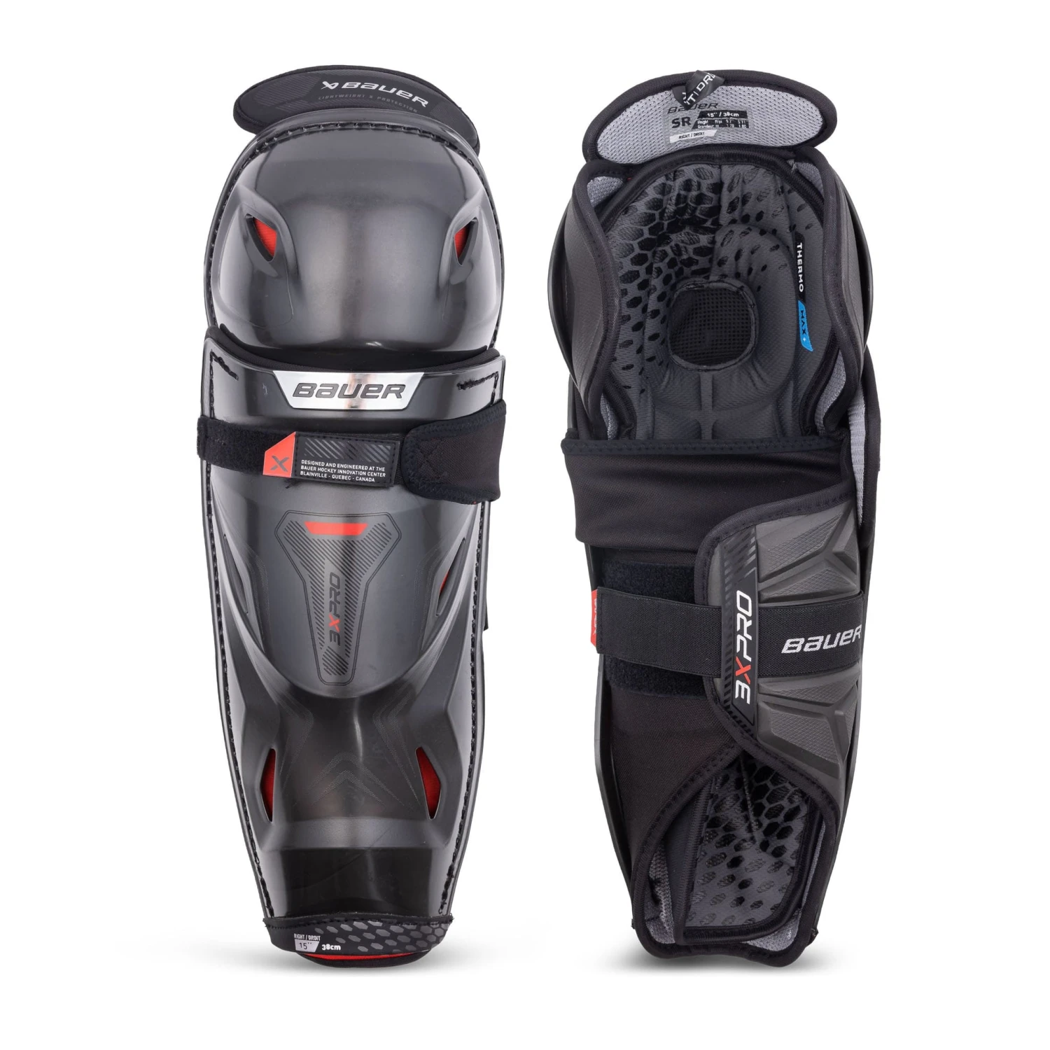 Bauer Vapor 3X Pro Senior Hockey Shin Guards 3 Bauer Vapor 3X Pro Senior Hockey Shin Guards