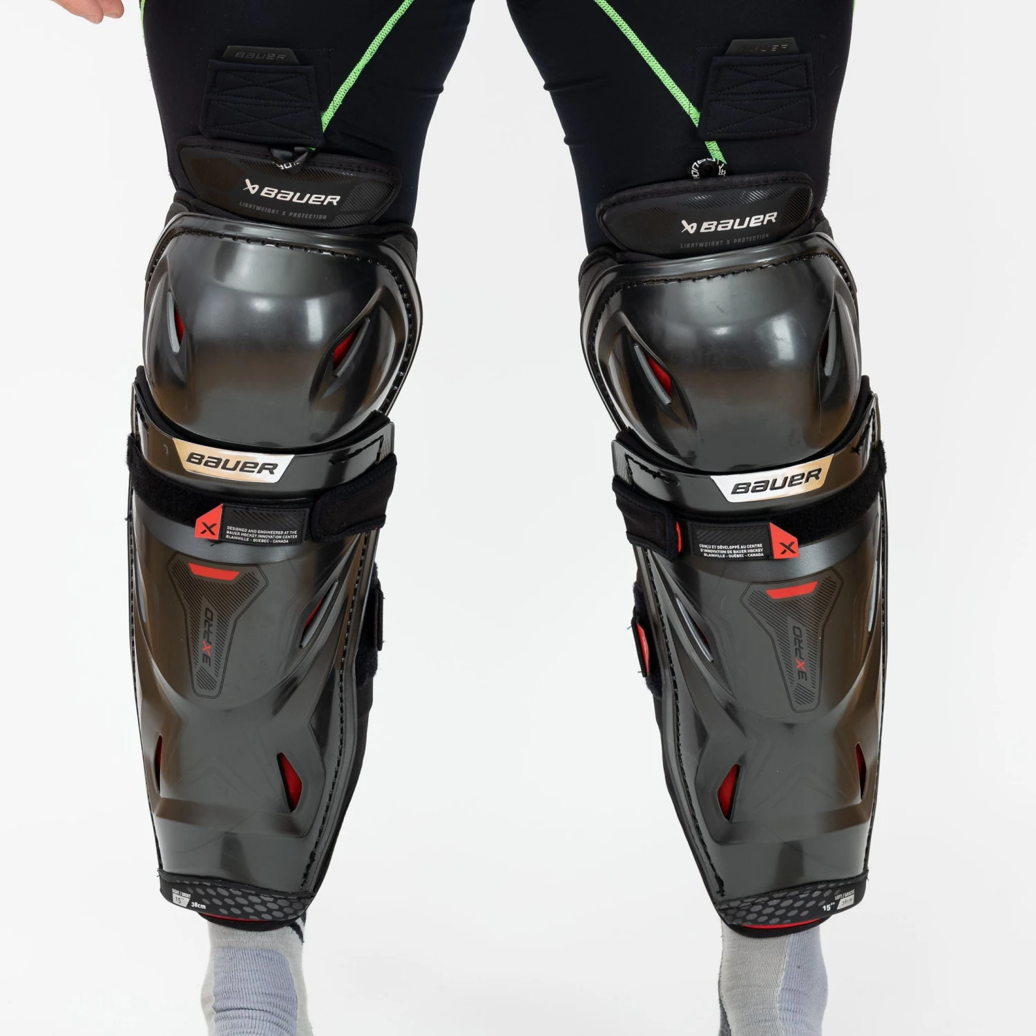 Bauer Vapor 3X Pro Senior Hockey Shin Guards 4 Bauer Vapor 3X Pro Senior Hockey Shin Guards - Image 2