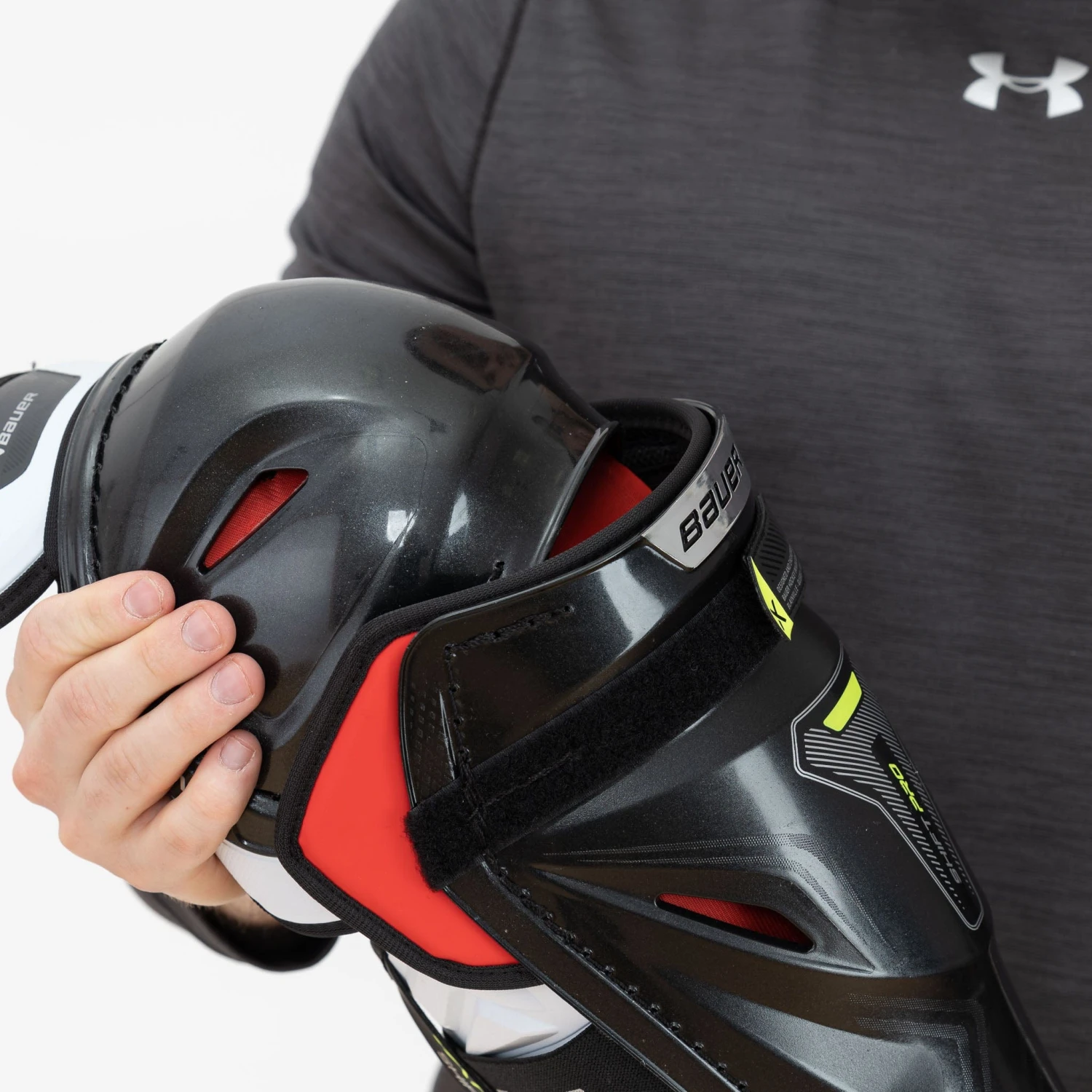 Bauer Vapor Shift Pro Intermediate Hockey Shin Guards 13 Bauer Vapor Shift Pro Intermediate Hockey Shin Guards - Image 11