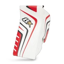 Brian's OPTiK 9.0 Senior Goalie Blocker -Outlet Hockey Store brian s blockers brian s optik 9 0 senior goalie blocker white black red regular 28741220696130