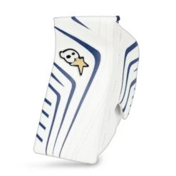 Brian's OPTiK 9.0 Senior Goalie Blocker -Outlet Hockey Store brian s blockers brian s optik 9 0 senior goalie blocker white blue regular 28741220761666