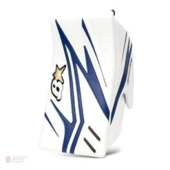 Brian's OPTiK X2 Junior Goalie Blocker -Outlet Hockey Store brian s blockers brian s optik x2 junior goalie blocker white blue regular 28741221351490