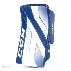 CCM Axis Senior Goalie Blocker -Outlet Hockey Store ccm blockers ccm axis senior goalie blocker white blue regular 28741225054274