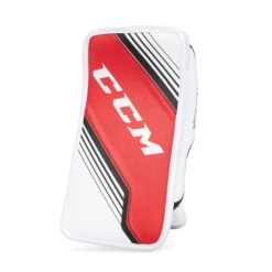 CCM YTFlex 2 Youth Goalie Blocker -Outlet Hockey Store ccm blockers ccm ytflex 2 youth goalie blocker white black red full right 28741231444034
