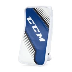 CCM YTFlex 2 Youth Goalie Blocker -Outlet Hockey Store ccm blockers ccm ytflex 2 youth goalie blocker white blue black regular 28741231411266