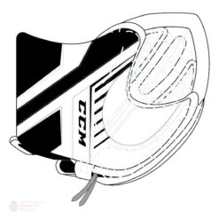CCM Axis A1.5 Junior Goalie Catcher -Outlet Hockey Store ccm catchers ccm axis a1 5 junior goalie catcher white white black black regular 28743511801922