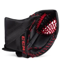 CCM Axis Senior Goalie Catcher 28 CCM Axis Senior Goalie Catcher -Outlet Hockey Store ccm catchers ccm axis senior goalie catcher black black red regular 28743581466690