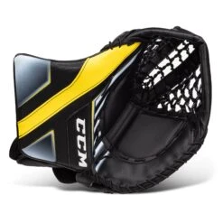 CCM Axis Senior Goalie Catcher 20 CCM Axis Senior Goalie Catcher -Outlet Hockey Store ccm catchers ccm axis senior goalie catcher black yellow regular 28743581433922