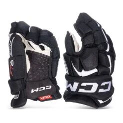 CCM Jetspeed FT6 Junior Hockey Gloves -Outlet Hockey Store ccm gloves ccm jetspeed ft6 junior hockey gloves black white 10 30608279797826