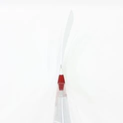 CCM Premier II Pro Stock Senior Goalie Stick - Kaden Fulcher -Outlet Hockey Store ccm goalie sticks ccm premier ii pro stock senior goalie stick kaden fulcher white red fulcher l 26 28529334026306