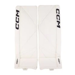 CCM Axis 2.5 Junior Goalie Leg Pads -Outlet Hockey Store ccm leg pads ccm axis 2 5 junior goalie leg pads white 26 1 29359067463746