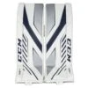CCM Axis A1.5 Junior Goalie Leg Pads -Outlet Hockey Store ccm leg pads ccm axis a1 5 junior goalie leg pads white white navy silver 26 1 28744293941314