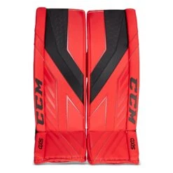 CCM Axis Senior Goalie Leg Pads -Outlet Hockey Store ccm leg pads ccm axis senior goalie leg pads red red black 34 1 5 28744295383106
