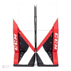 CCM Extreme Flex E5.5 Junior Goalie Leg Pads - Source Exclusive -Outlet Hockey Store ccm leg pads ccm extreme flex e5 5 junior goalie leg pads source exclusive chicago blackhawks 26 1 28744299282498