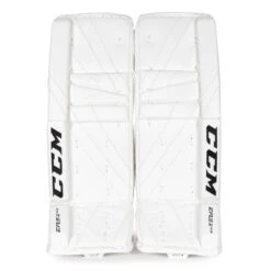CCM Extreme Flex E5.5 Junior Goalie Leg Pads - Source Exclusive -Outlet Hockey Store ccm leg pads ccm extreme flex e5 5 junior goalie leg pads source exclusive white 26 1 28744299151426