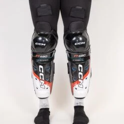 CCM Jetspeed FT680 Junior Hockey Shin Guards -Outlet Hockey Store ccm shin guards ccm jetspeed ft680 junior hockey shin guards 30400125403202