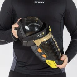CCM Tacks AS-V Pro Senior Hockey Shin Guards -Outlet Hockey Store ccm shin guards ccm tacks as v pro senior hockey shin guards 29086549213250