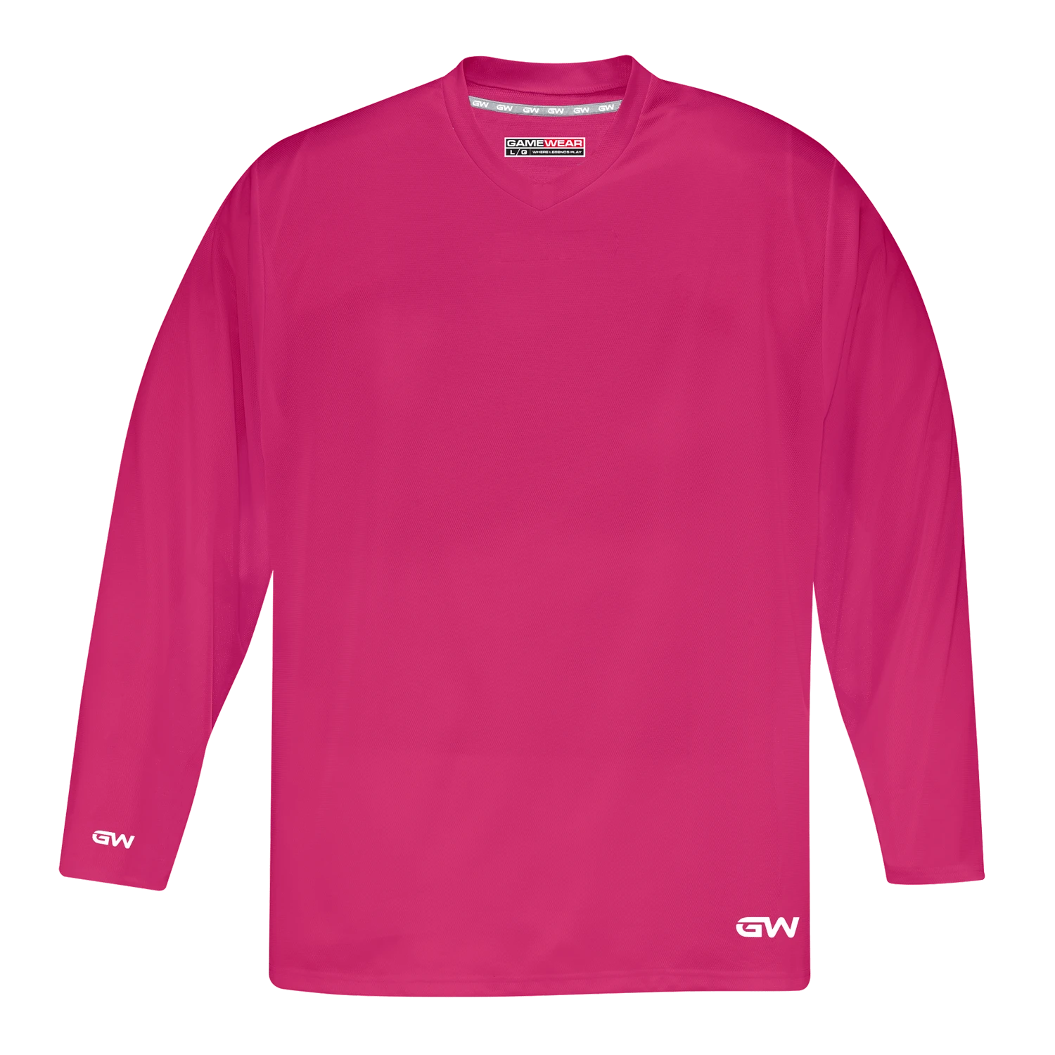 GameWear GW5500 ProLite Series Junior Hockey Practice Jersey - Pink 3 GameWear GW5500 ProLite Series Junior Hockey Practice Jersey - Pink