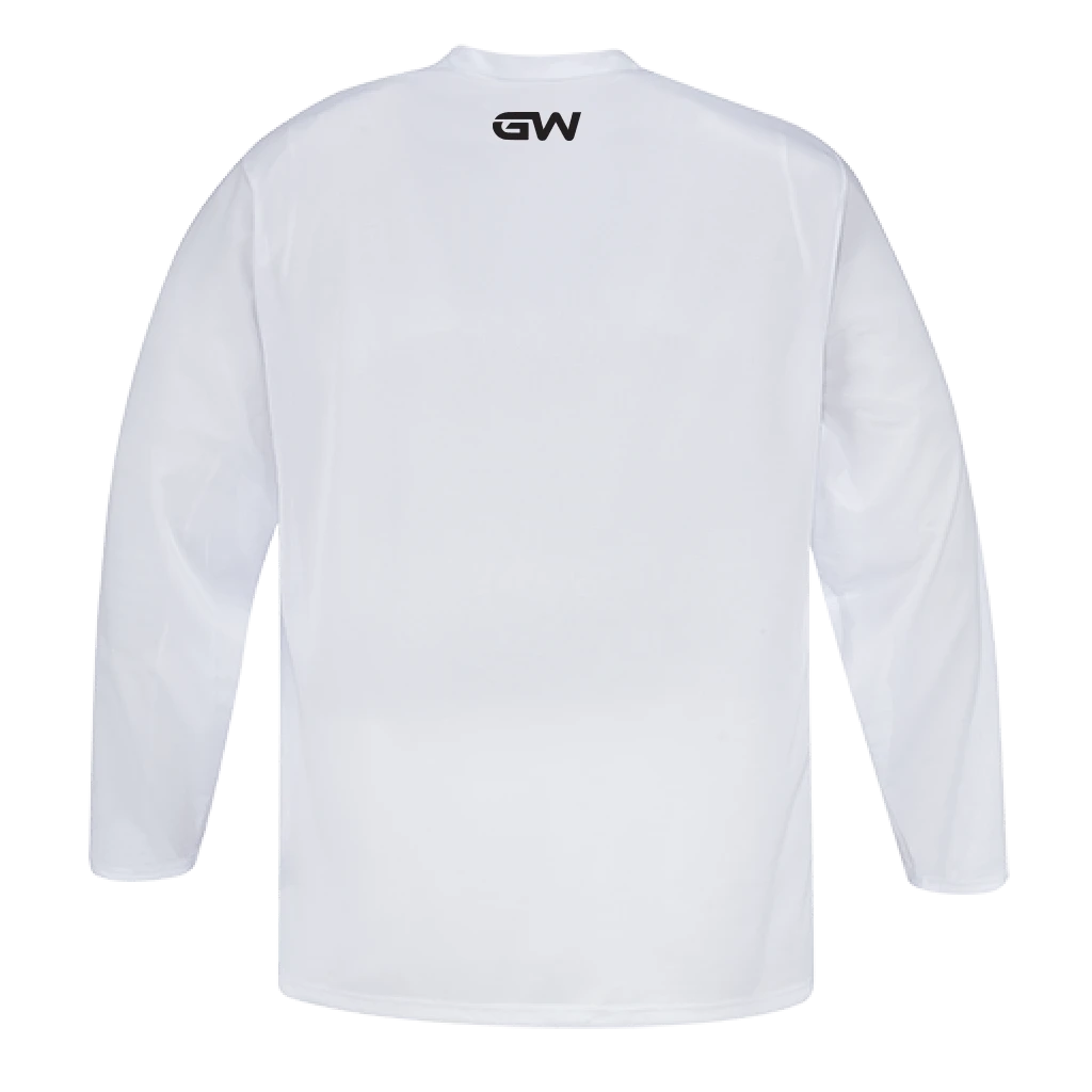 GameWear GW5500 ProLite Series Junior Hockey Practice Jersey - White 4 GameWear GW5500 ProLite Series Junior Hockey Practice Jersey - White - Image 2