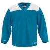 GameWear GW6500 ProLite Series Junior Hockey Practice Jersey - Turquoise / White