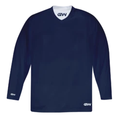 GameWear GW7500 ProLite Series Reversible Junior Hockey Practice Jersey - Navy / White