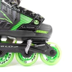 Mission Lil' Ripper Adjustable Junior Roller Hockey Skates -Outlet Hockey Store mission roller hockey skates mission lil ripper adjustable junior roller hockey skates 2 jr 5 jr r standard 29078545498178