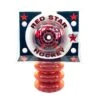 Red Star Rebel Wheels (4-Pack) - Red (74A) -Outlet Hockey Store red star roller hockey wheels red star rebel wheels 4 pack red 74a 74a 68mm 28744426913858