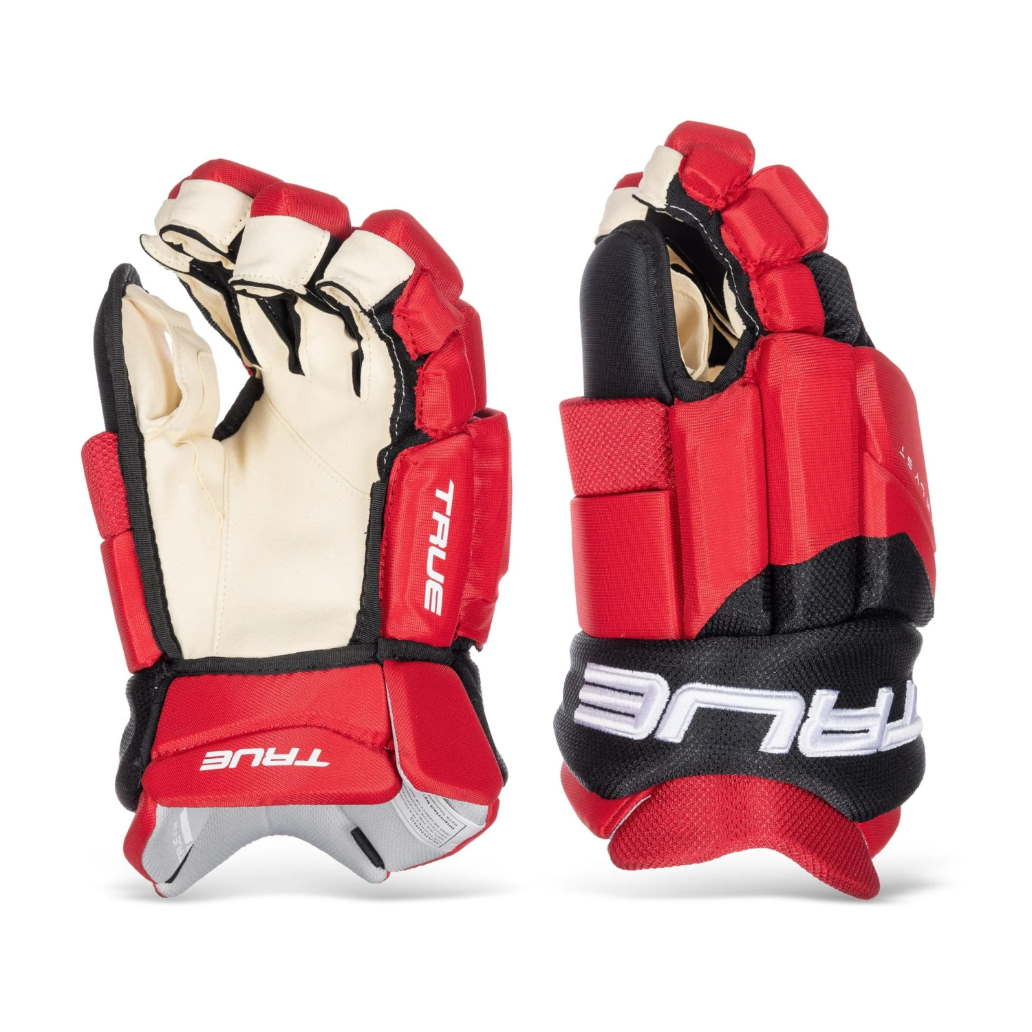 TRUE Catalyst Pro Stock Senior Hockey Glove - Carolina 3 TRUE Catalyst Pro Stock Senior Hockey Glove - Carolina