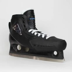 TRUE Senior One Piece Goalie Skates - Pro Stock - White Felt Tongue - Size 12 -Outlet Hockey Store true goalie skates true senior one piece goalie skates pro stock white felt tongue size 12 12 15186398478402
