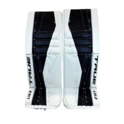 TRUE L12.2 Senior Goalie Leg Pads - Domestic -Outlet Hockey Store true leg pads true l12 2 senior goalie leg pads domestic white black 34 1 28759175528514