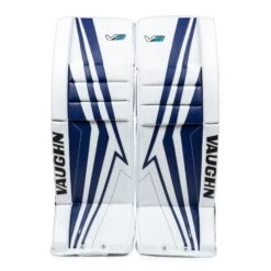 Vaughn Velocity V9 Pro Senior Goalie Leg Pads 30 Vaughn Velocity V9 Pro Senior Goalie Leg Pads -Outlet Hockey Store vaughn leg pads vaughn velocity v9 pro senior goalie leg pads white blue 33 2 28744339095618