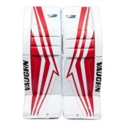 Vaughn Velocity V9 Pro Senior Goalie Leg Pads 31 Vaughn Velocity V9 Pro Senior Goalie Leg Pads -Outlet Hockey Store vaughn leg pads vaughn velocity v9 pro senior goalie leg pads white red 33 2 28744339128386
