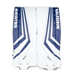 Vaughn Ventus SLR2 Junior Goalie Leg Pads -Outlet Hockey Store vaughn leg pads vaughn ventus slr2 junior goalie leg pads white blue 26 2 28744341028930