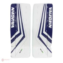 Vaughn Ventus SLR2 Youth Goalie Leg Pads 25 Vaughn Ventus SLR2 Youth Goalie Leg Pads -Outlet Hockey Store vaughn leg pads vaughn ventus slr2 youth goalie leg pads white blue 24 2 28744341323842