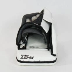 Warrior Ritual GT Intermediate Goalie Blocker - Demo A -Outlet Hockey Store warrior blockers demo warrior ritual gt intermediate goalie blocker demo a white regular 15169469579330