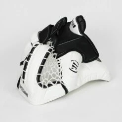 Warrior Ritual G3 Intermediate Goalie Catcher - Demo 13 Warrior Ritual G3 Intermediate Goalie Catcher - Demo -Outlet Hockey Store warrior catchers demo warrior ritual g3 intermediate goalie catcher demo white full right 15202530689090